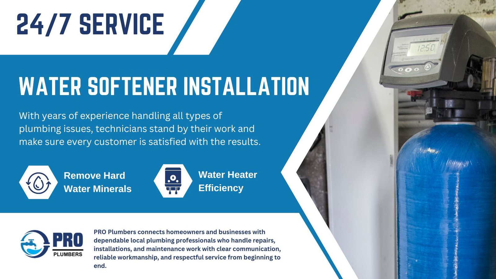 Water softener installation in North Port, FL